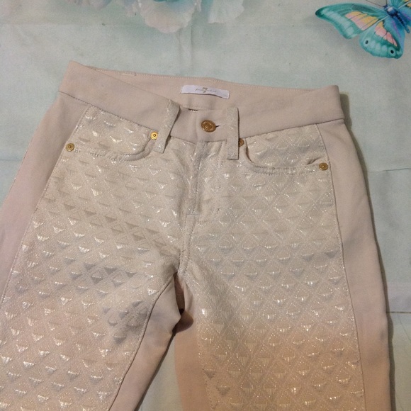 🦋 7FAM SKinny jeans size 23x28.5 - Picture 2 of 6